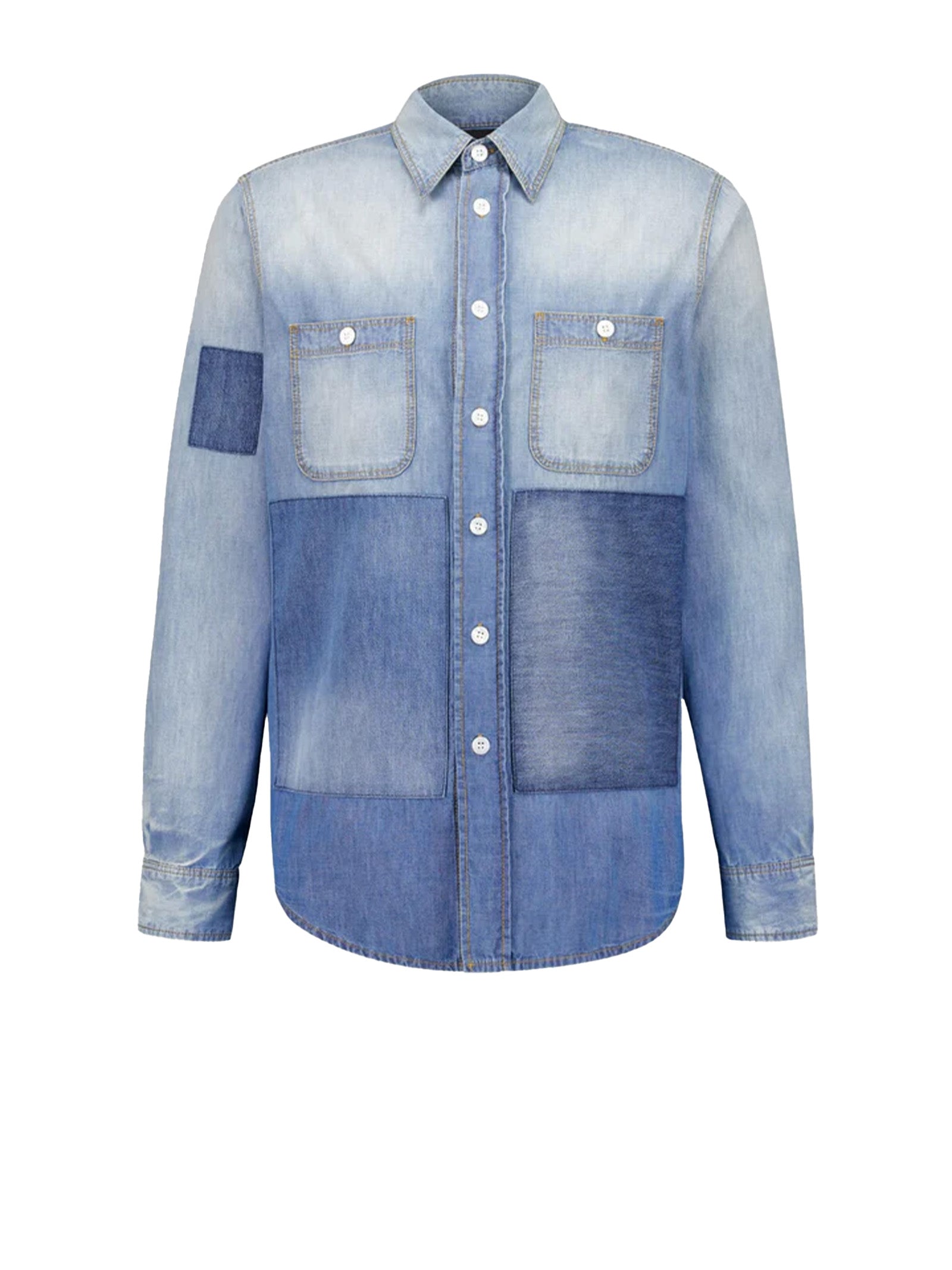 Givenchy Shirts Blue
