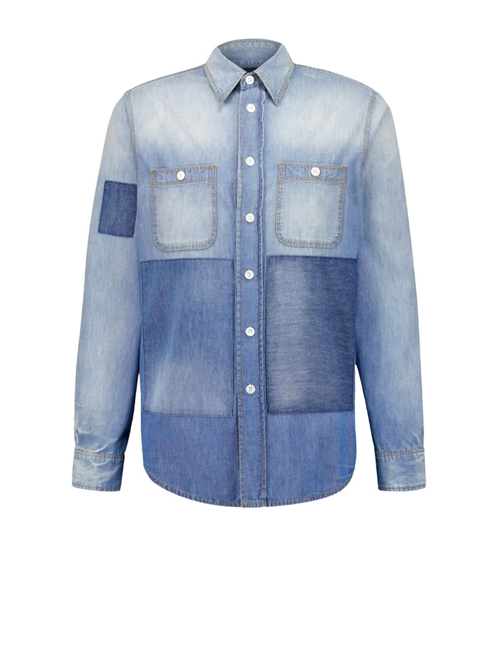 Givenchy Shirts Blue