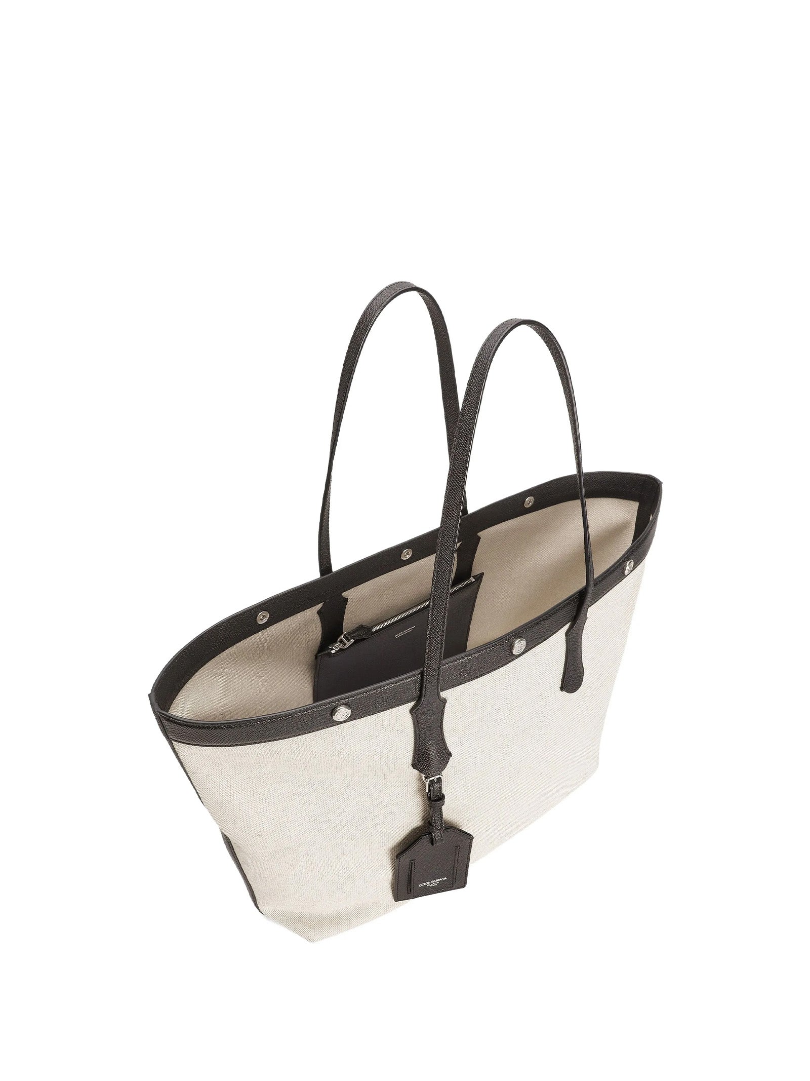 Dolce & Gabbana Bags Avorio Nero Tessuto