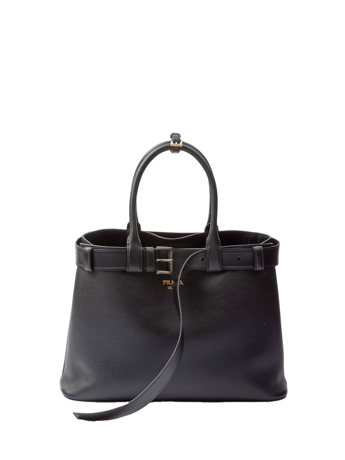 Prada Bags Black Calf Leather