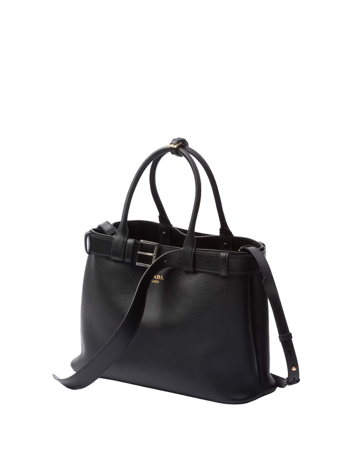 Prada Bags Black Calf Leather