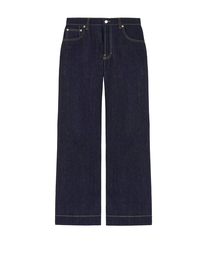 Alexander Mcqueen Jeans Blue