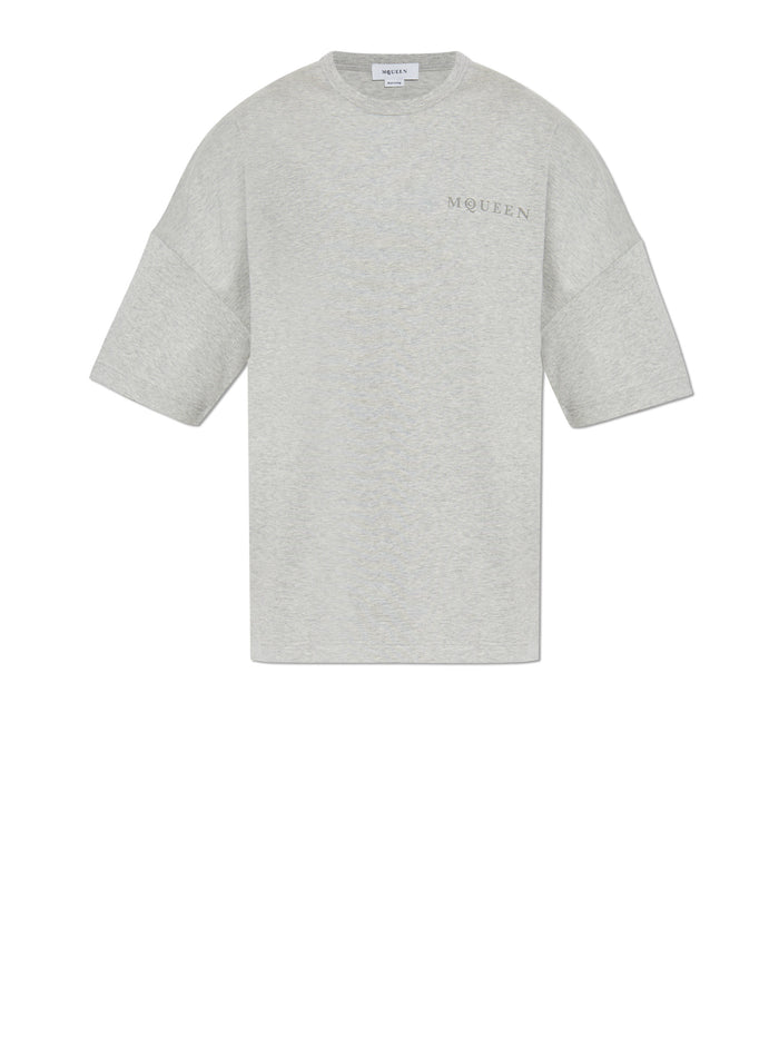 Alexander McQueen T-shirts and Polos Grey