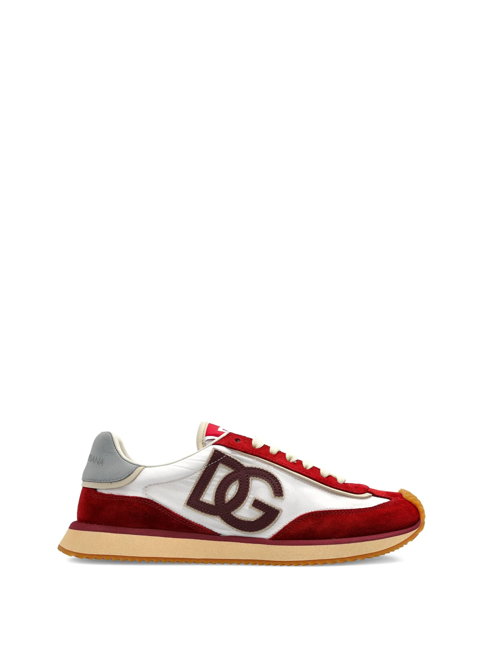 Dolce & Gabbana Sneakers Dg Bordeaux Nylon