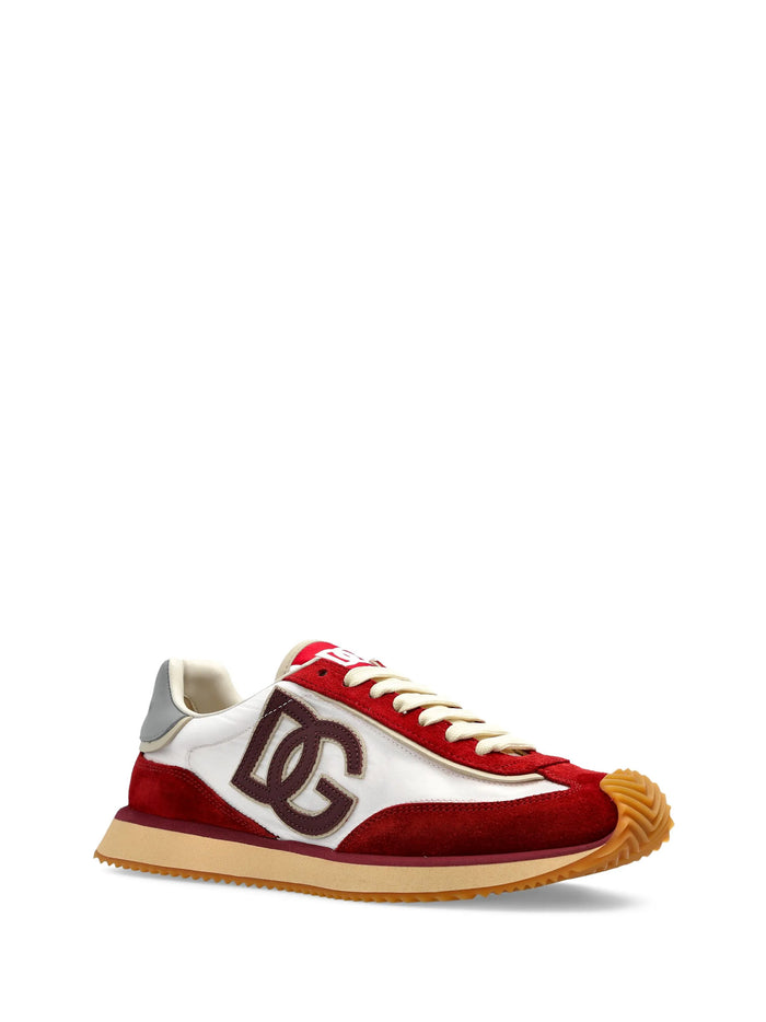 Dolce & Gabbana Sneakers Dg Bordeaux Nylon