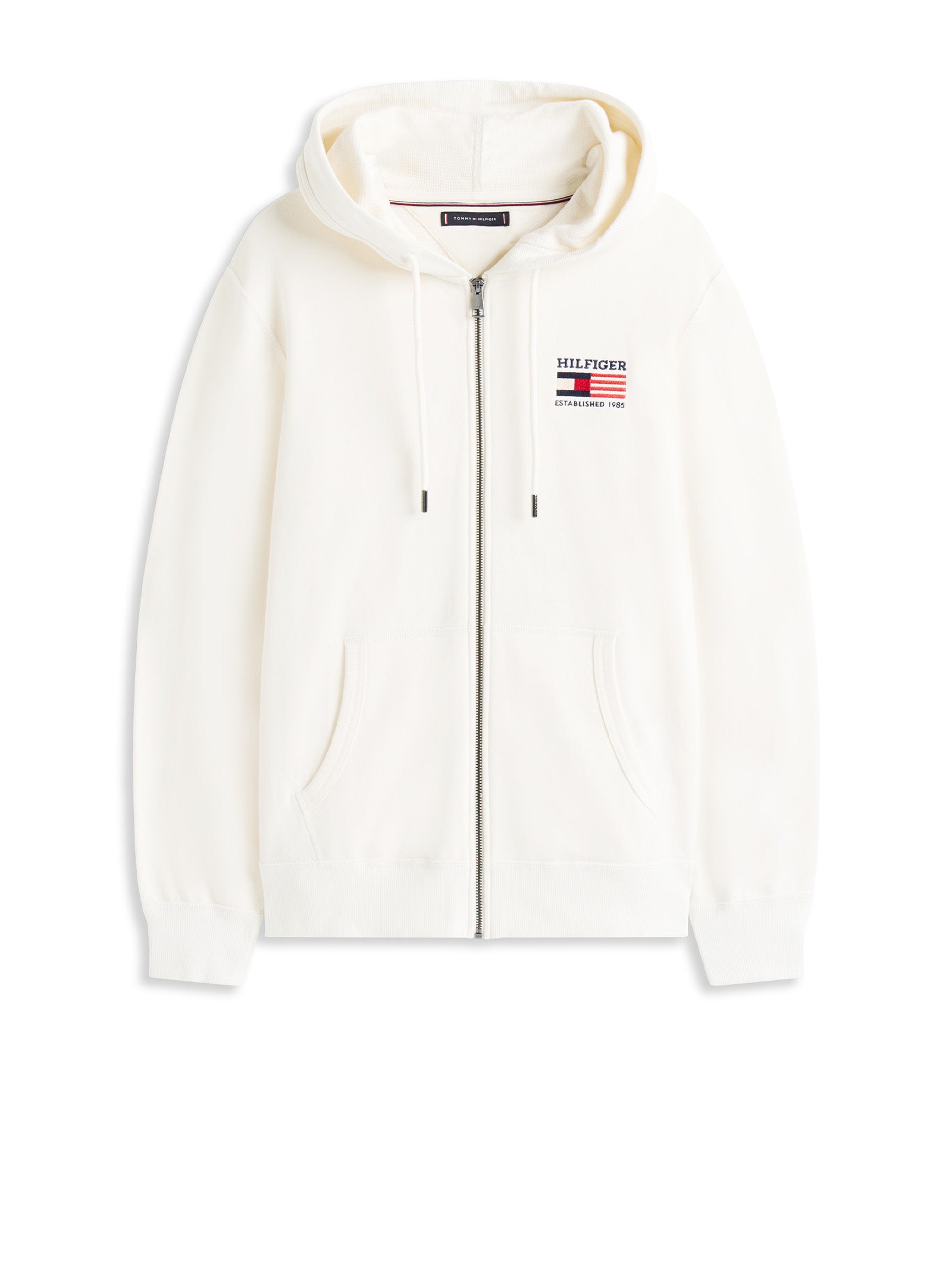 Tommy Hilfiger Sweaters Ivory Petal Regenerative Cotton ()