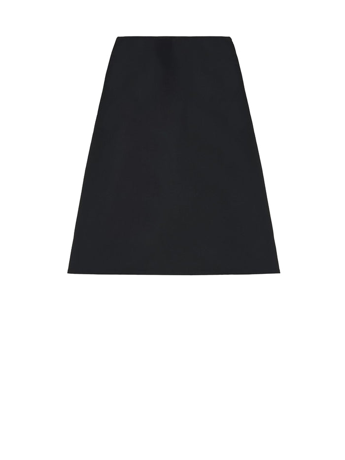 Alexander Mcqueen Skirts Black Pl Silk