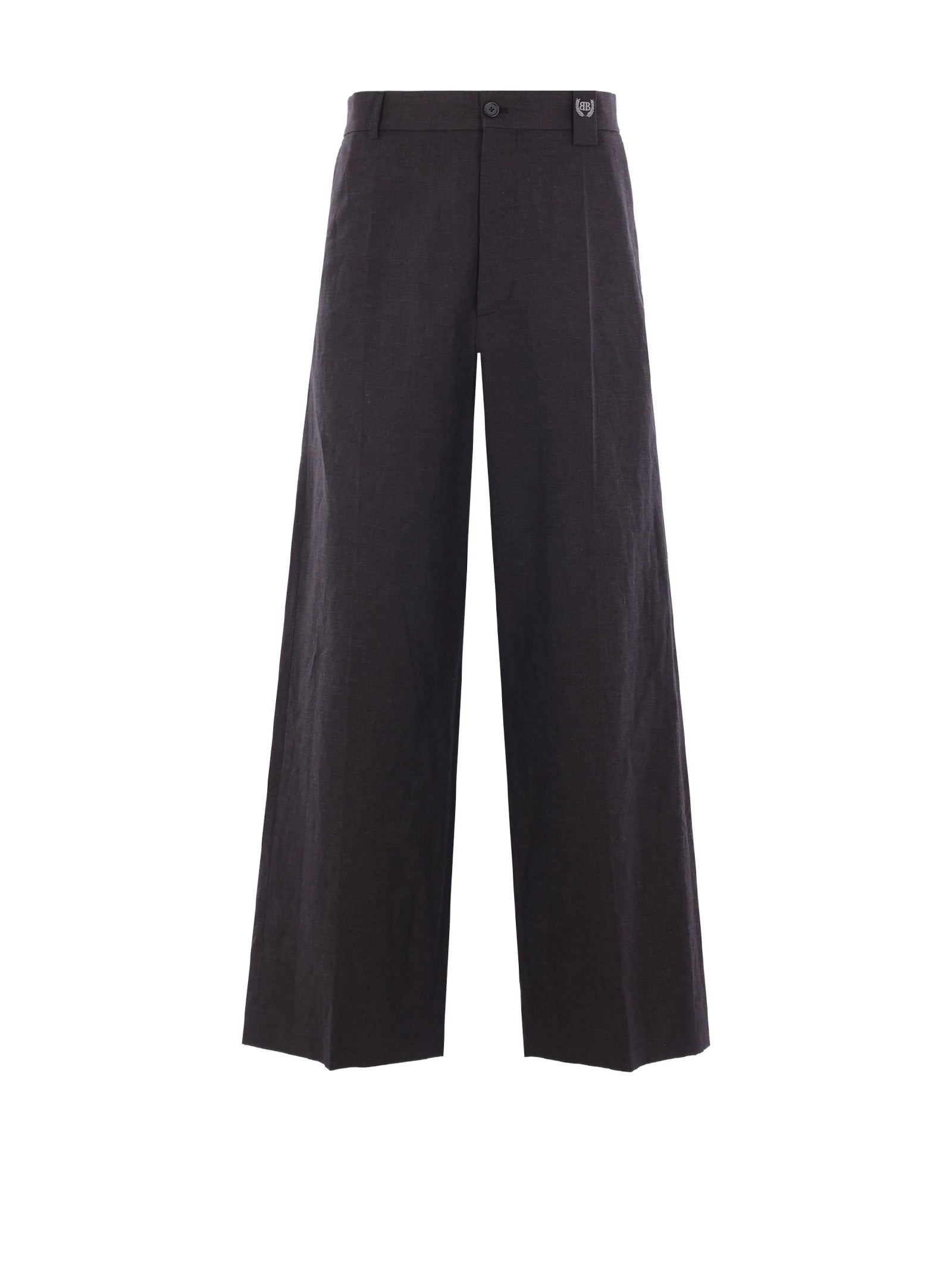 Balenciaga Trousers Black Flax Co