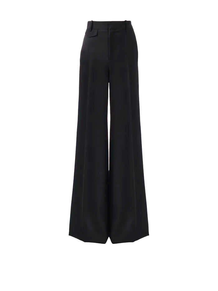 Chloè Trousers Black Silk
