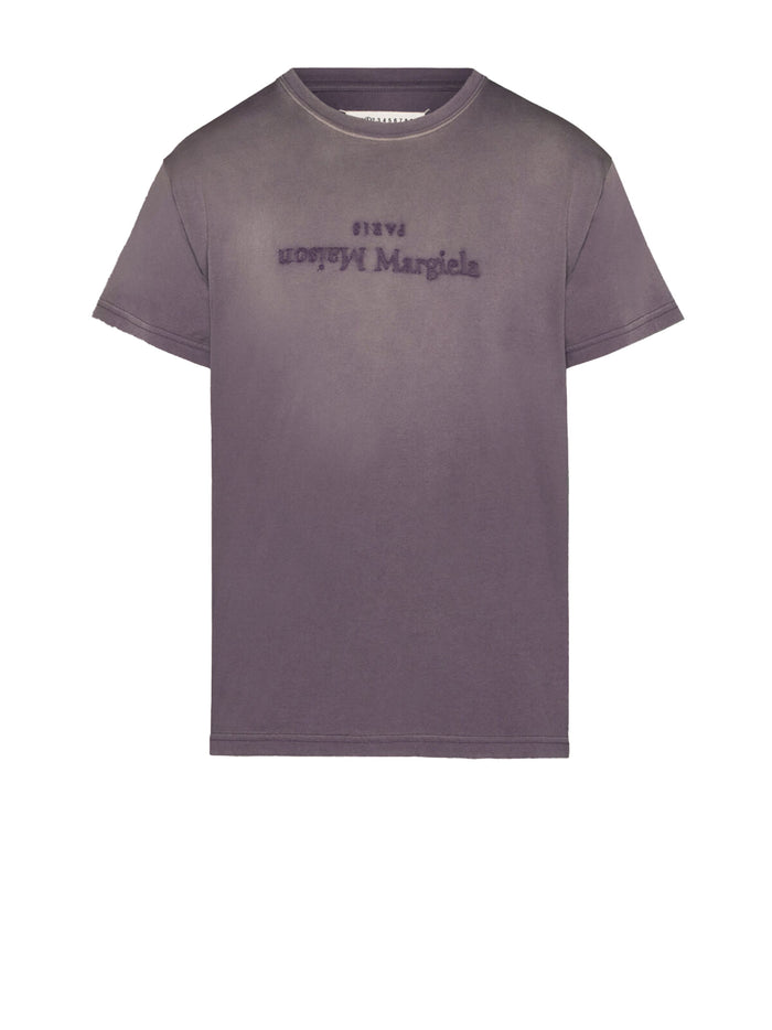 Maison Margiela T-Shirts And Polos Aubergine