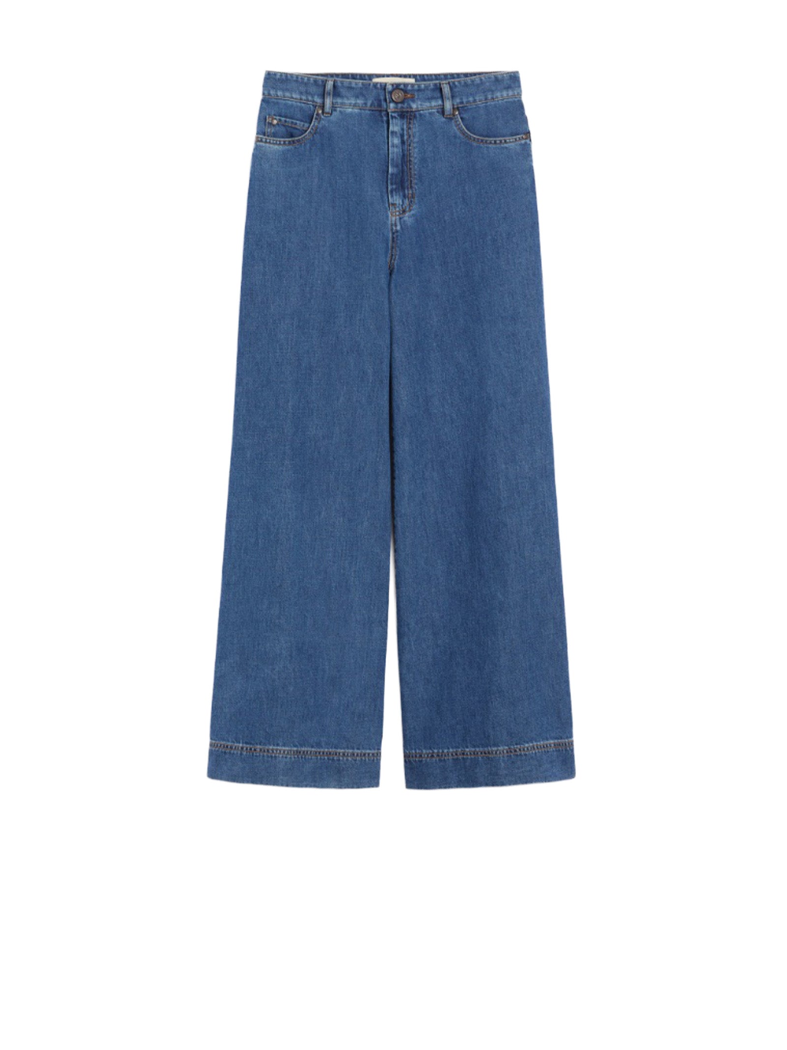 Max Mara Weekend Jeans Medio Pulito Cotone