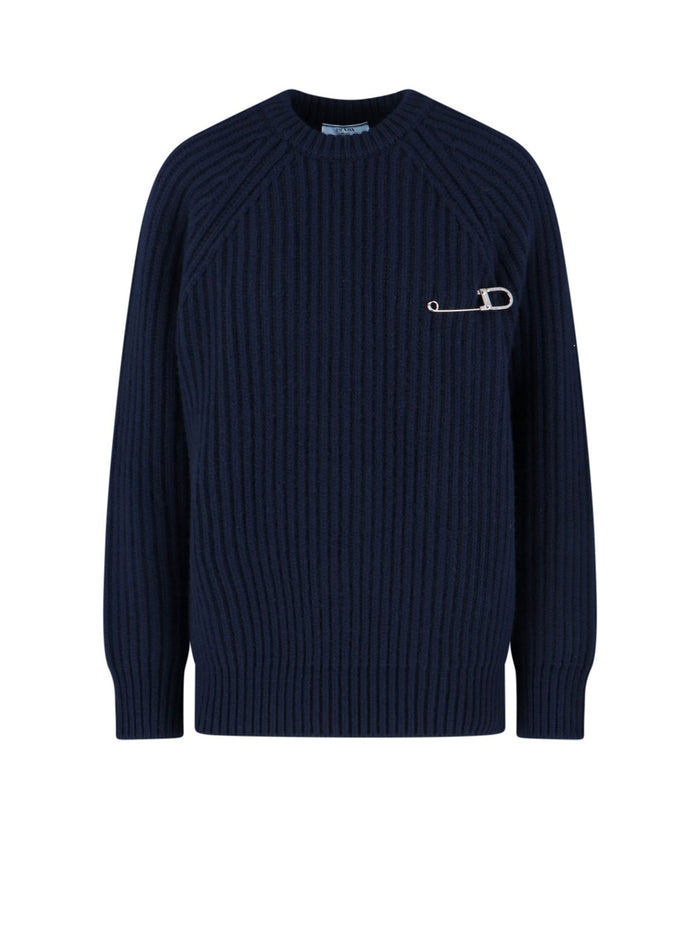 Prada Sweaters Blue
