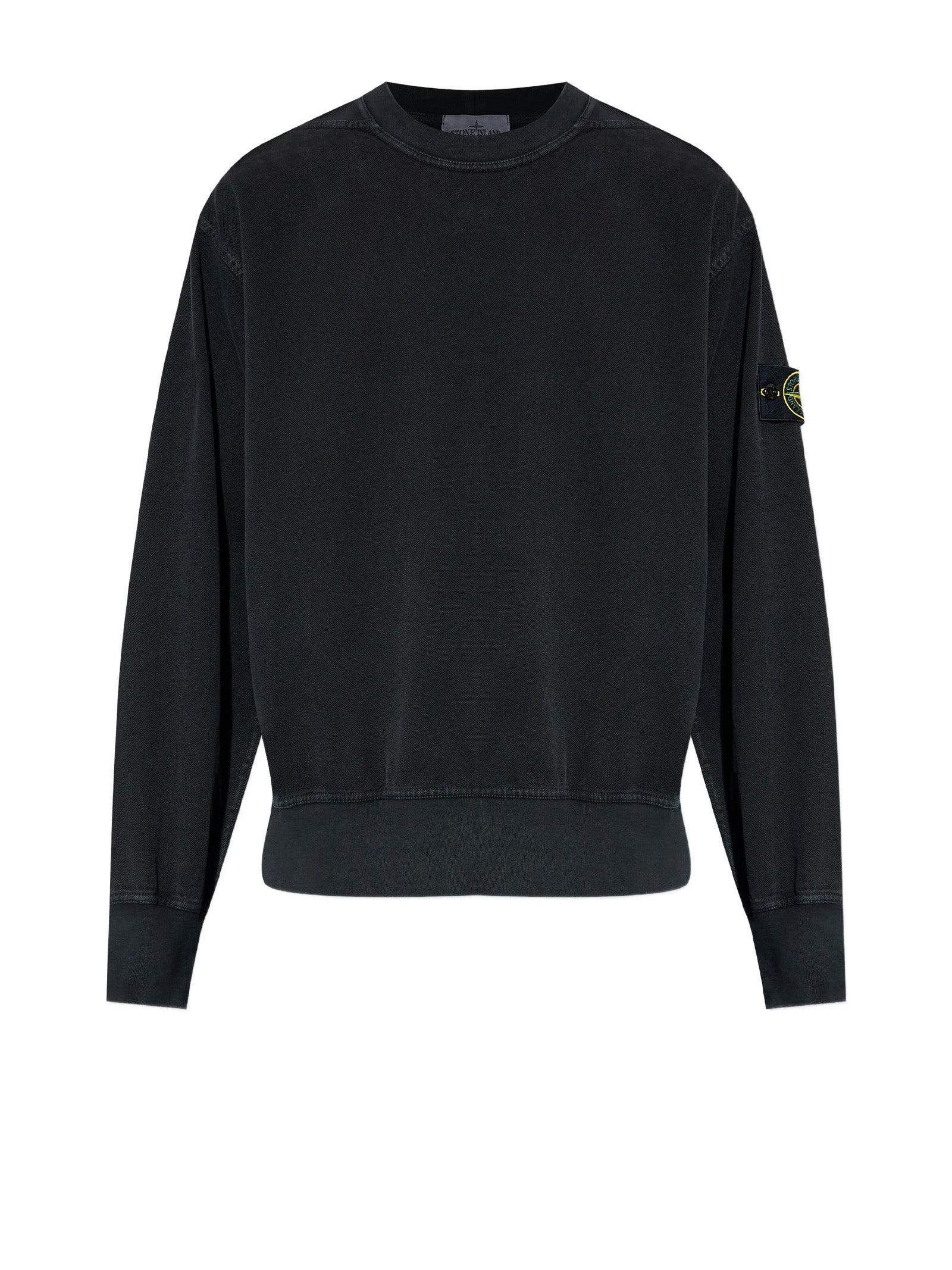 Stone Island Sweaters Washed Black