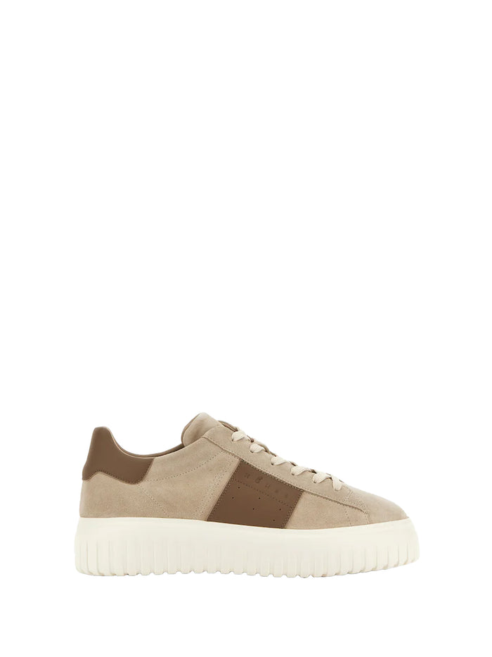 Hogan Sneakers Sand Leather