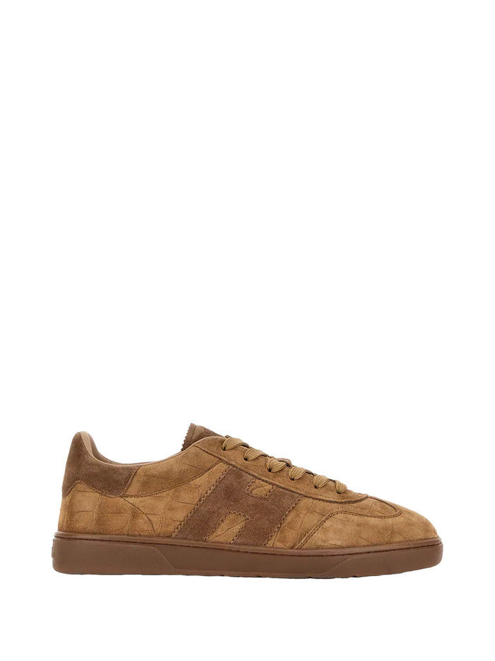 Hogan Sneakers Camel Leather
