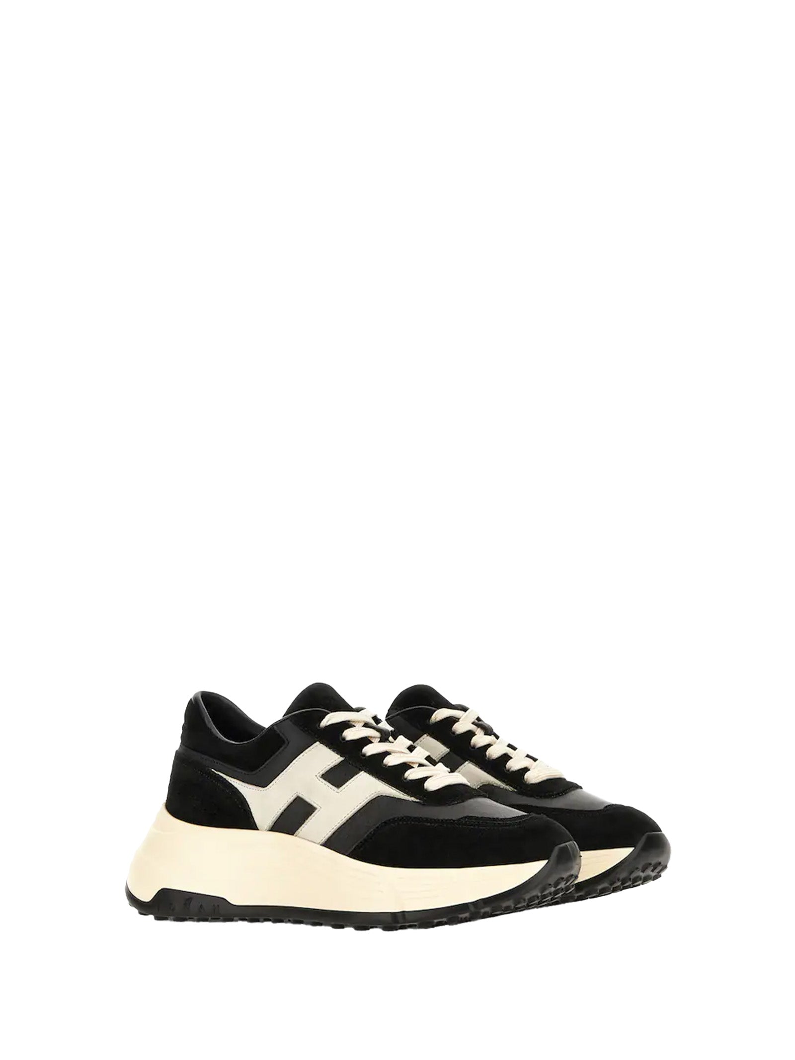 Hogan Sneakers Nero Ghiaccio Leather