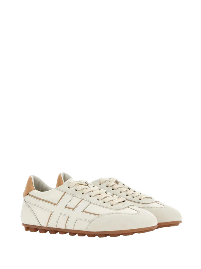 Hogan Sneakers Cream Leather