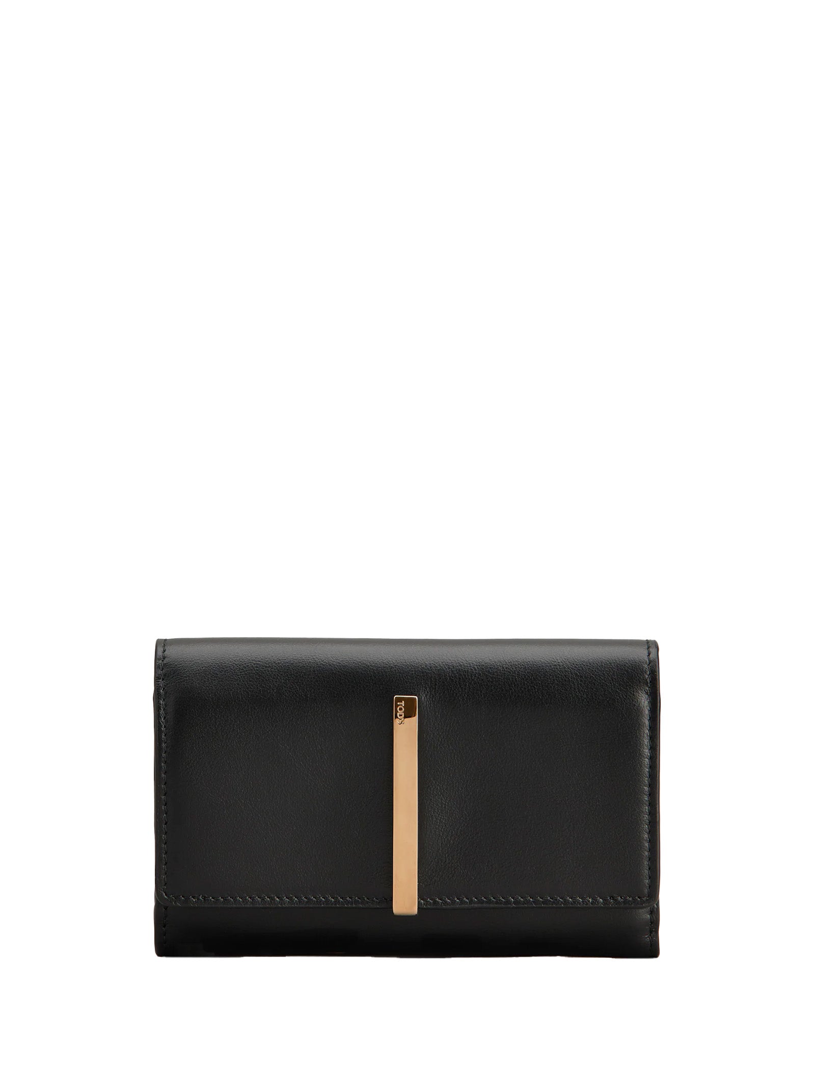Tods Wallets Black Leather