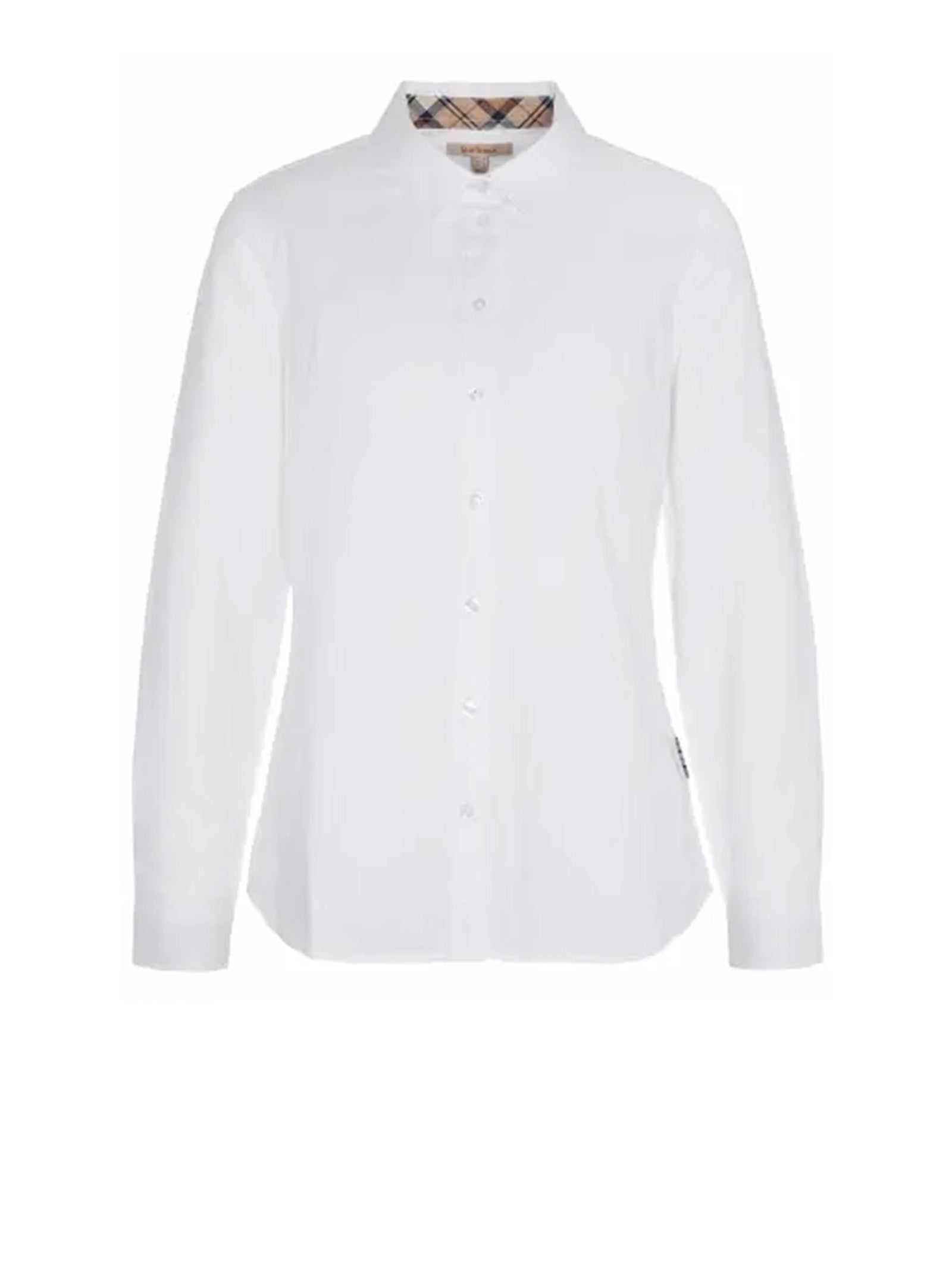 Barbour Shirts White/hessian Tartan