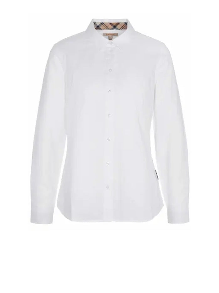 Barbour Shirts White/hessian Tartan