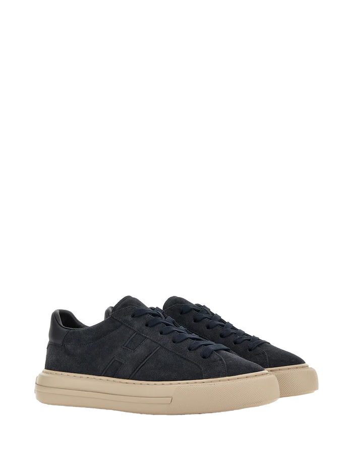 Hogan Sneakers Blue Leather