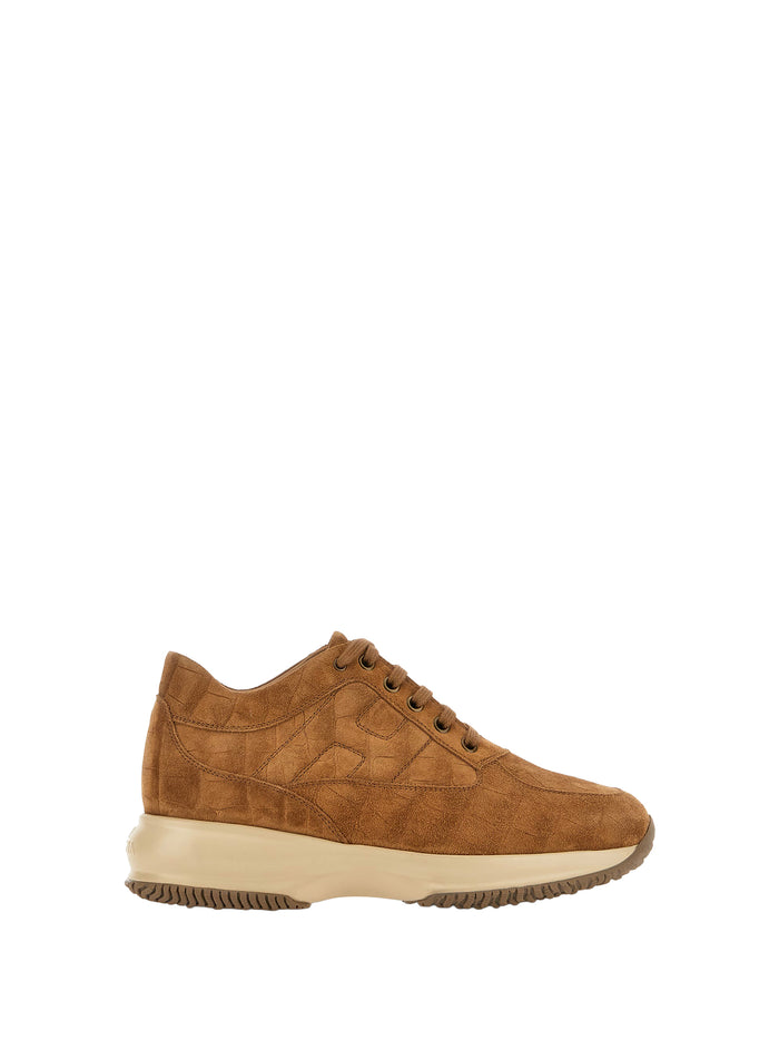 Hogan Sneakers Cammello Chiaro Suede