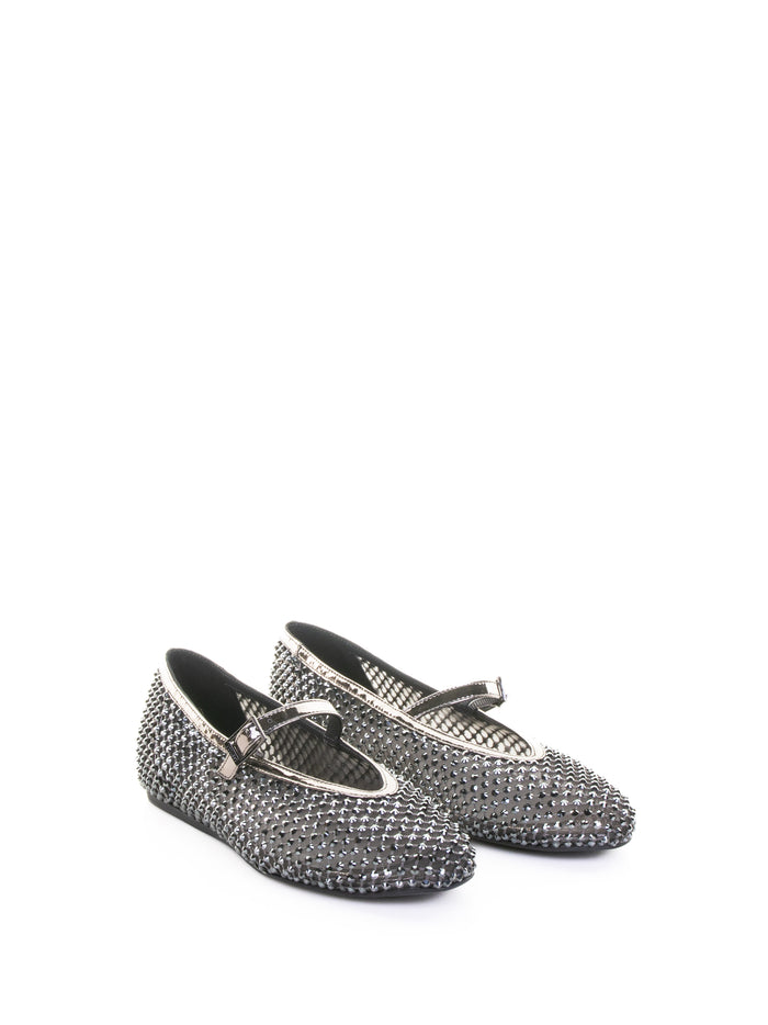 Le Silla Flat Shoes Peltro