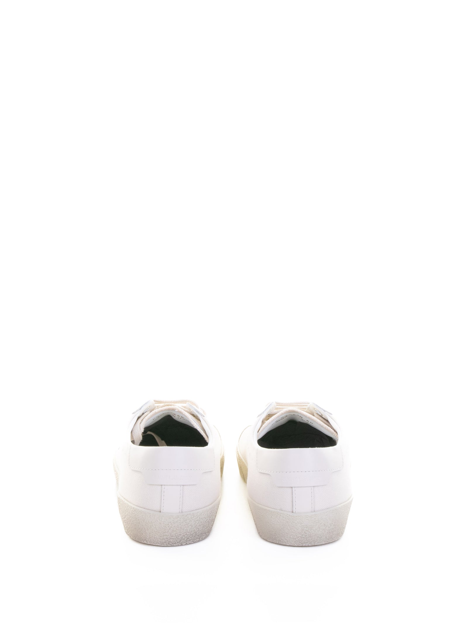 Saint Laurent Sneakers Cream Cotton