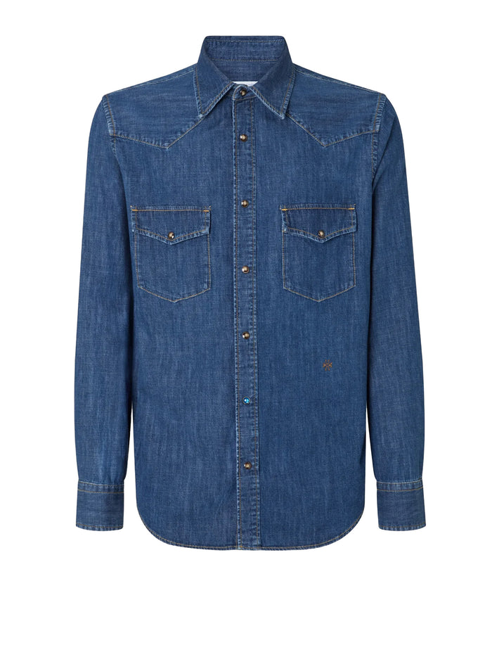 Jacob Cohen Shirts Medium Blue