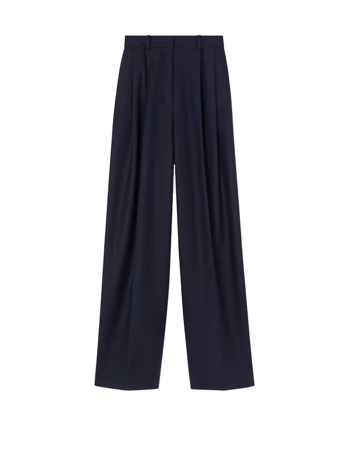 Loro Piana Trousers China Blue Silk