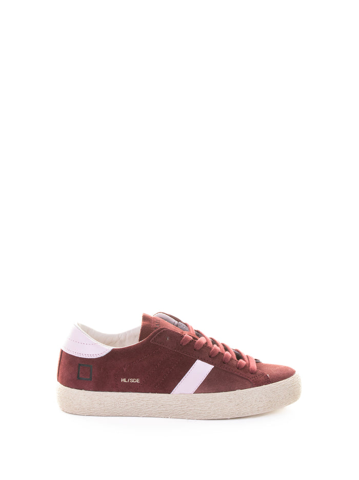 D.a.t.e. Sneakers Bordeaux Suede / Leather
