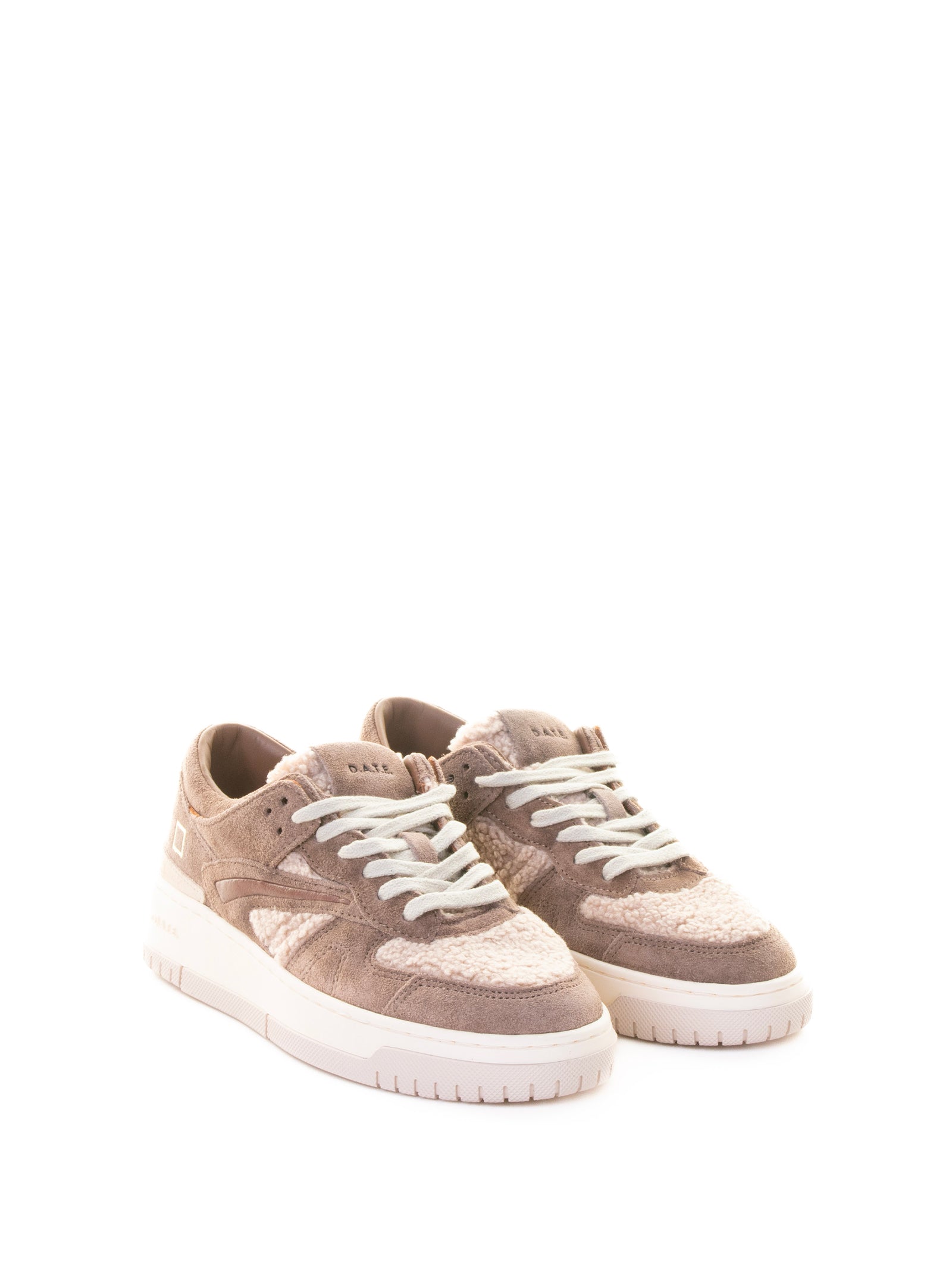 D.A.T.E. Sneakers Beige Suede