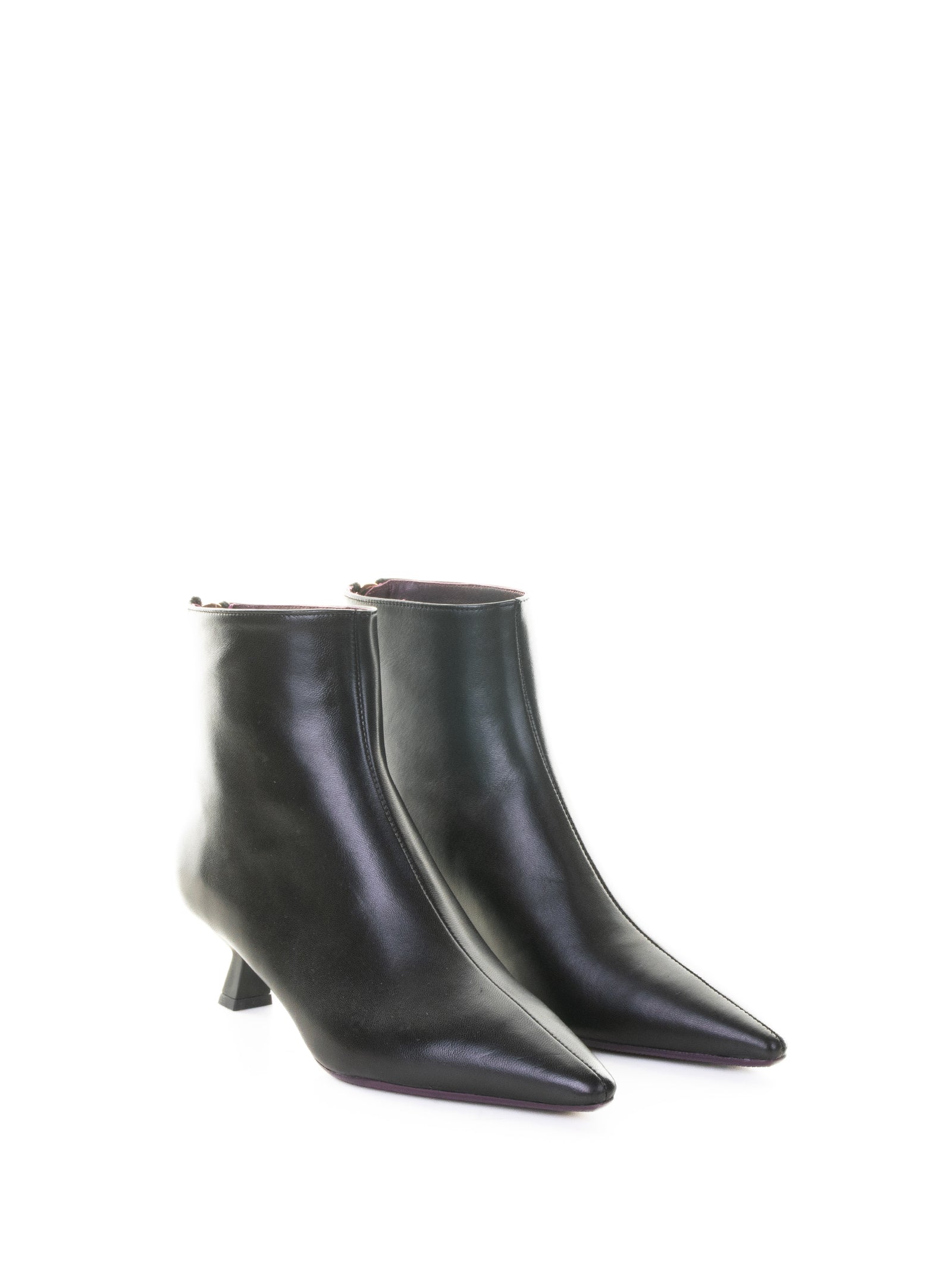 Lorenzo Mari Boots Black Nappa