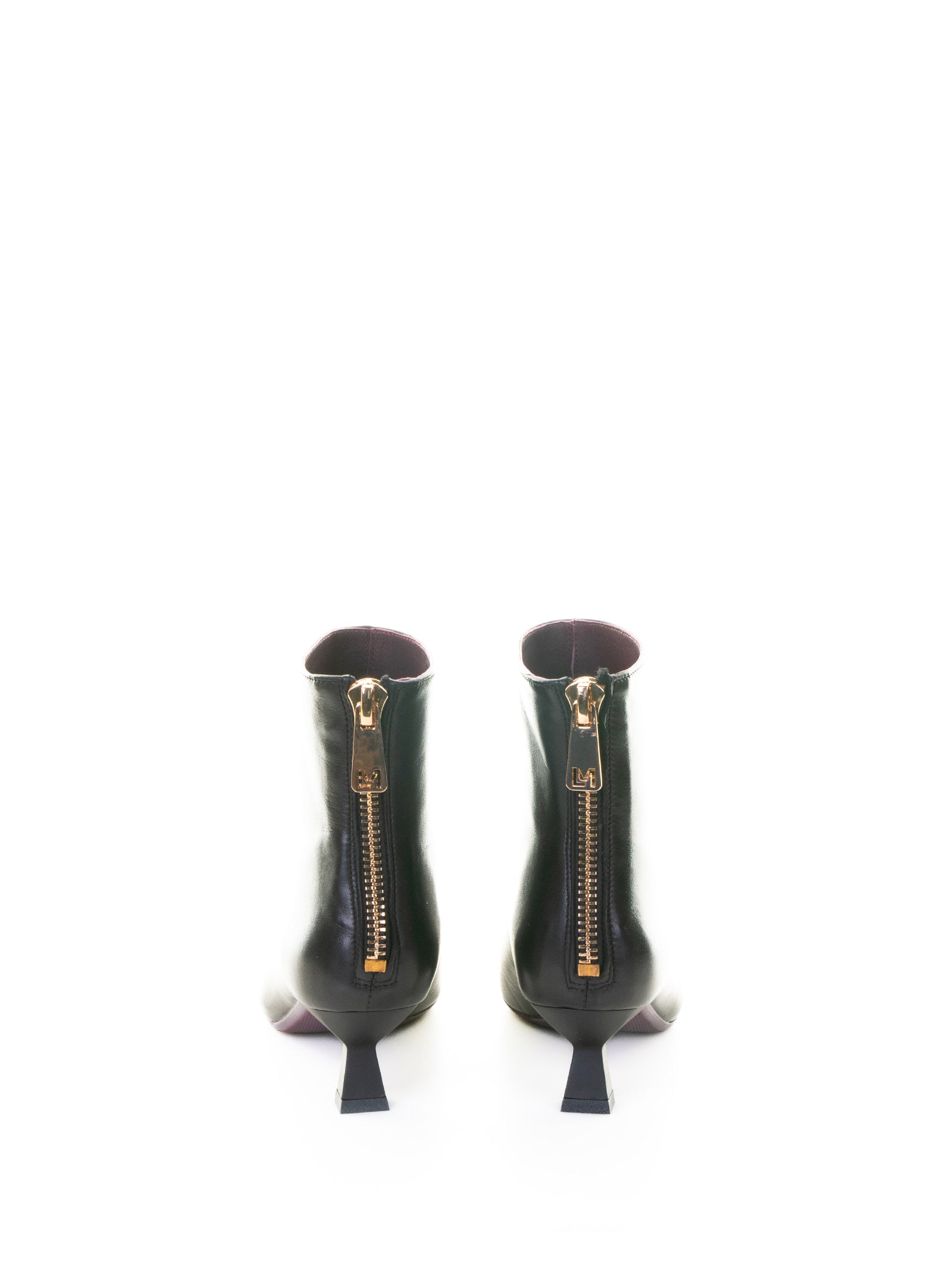 Lorenzo Mari Boots Black Nappa