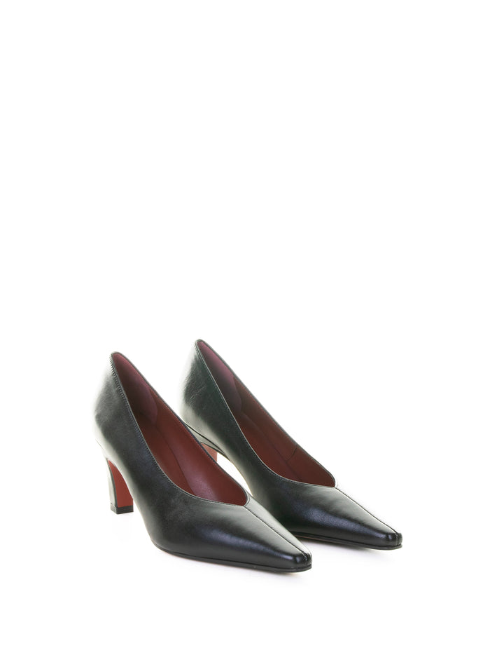 Roberto Festa With Heel Black Nappa