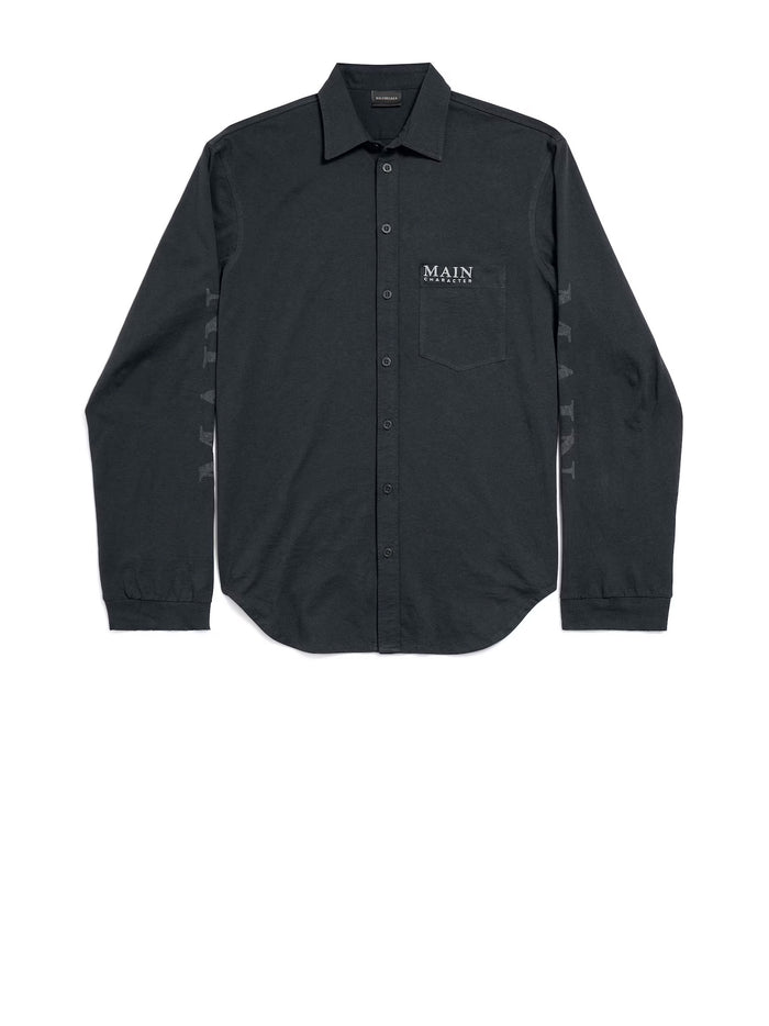 Balenciaga Shirts Faded Black