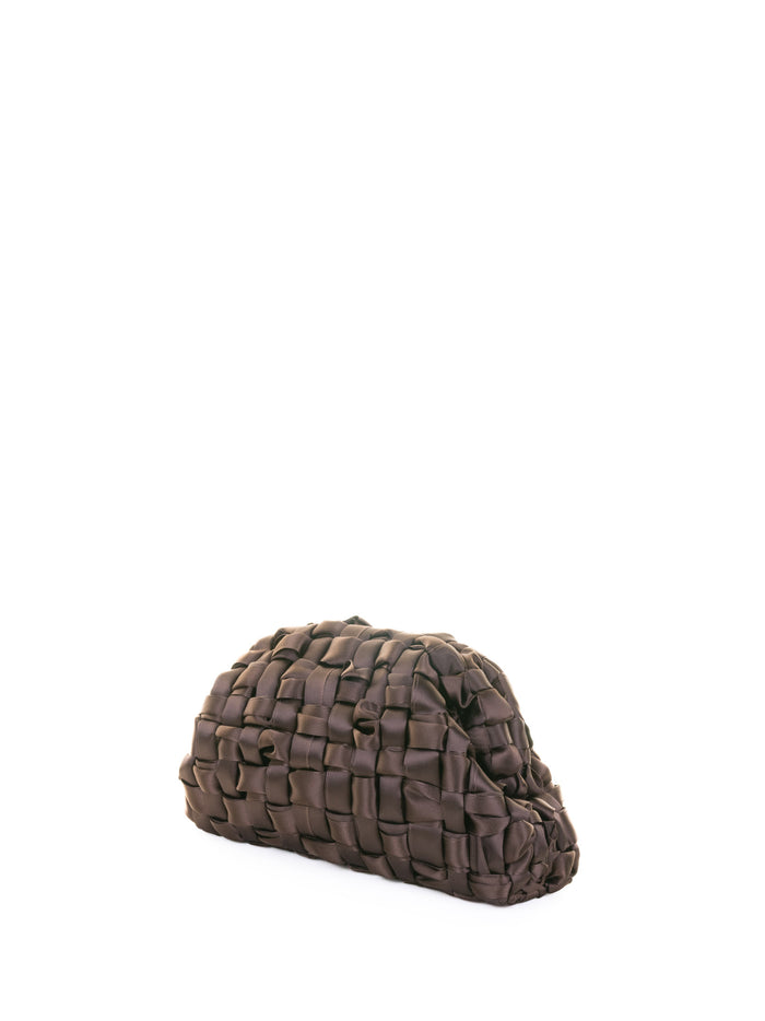 MARIA LA ROSA Bags Brown Satin