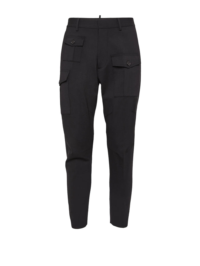 Dsquared2 Trousers Black Wv Ea