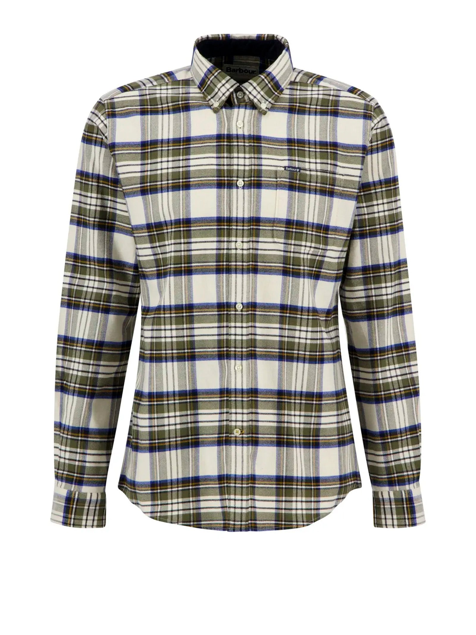 Barbour Shirts Ecru Marl