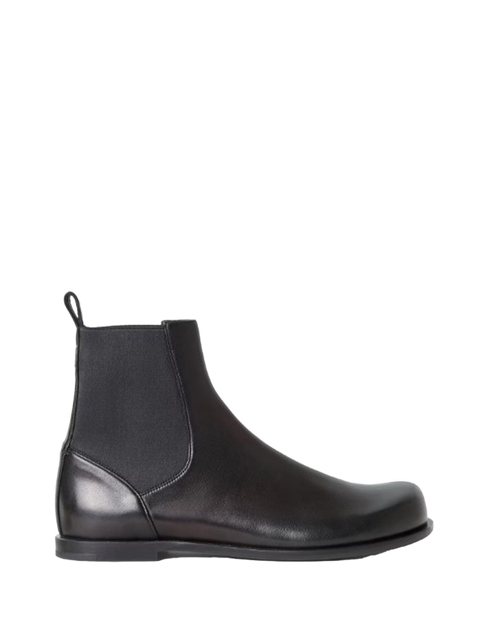 Fendi Boots Black Lamb Leather