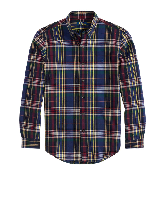 Polo Ralph Lauren Shirts Navy Wine Multi