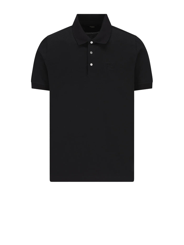 Fendi T-shirts and Polos Black Co Ea