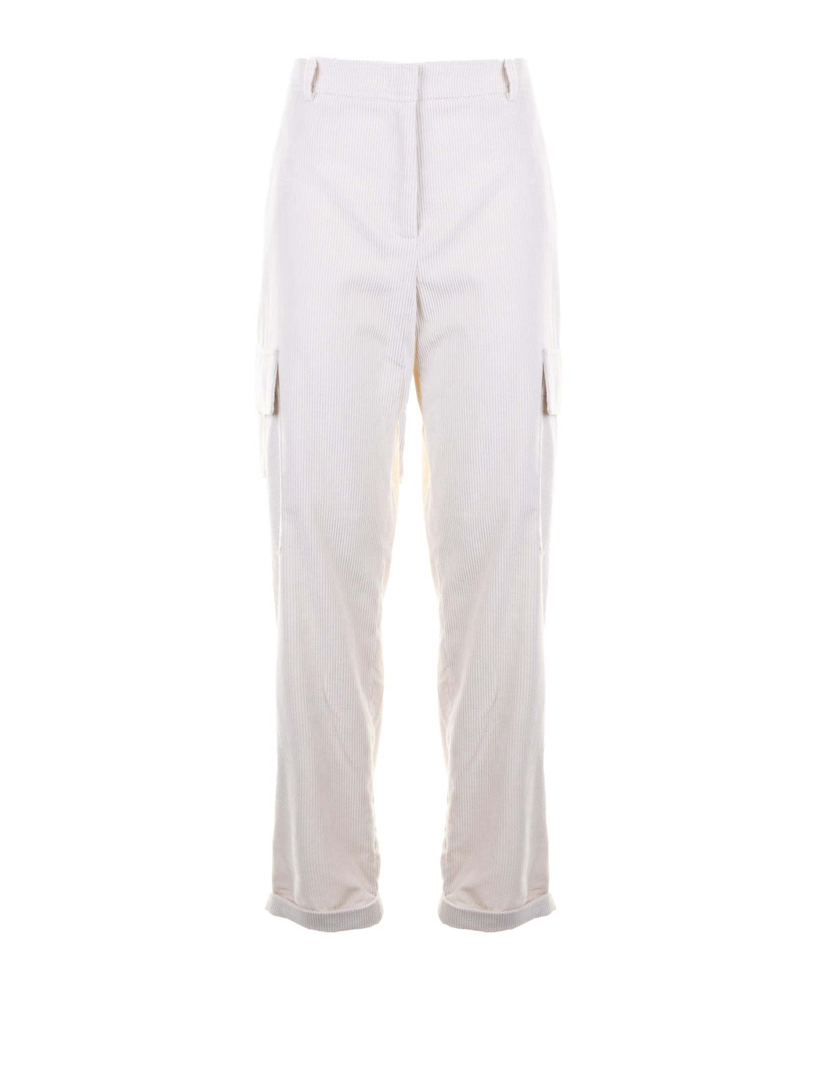 Eleventy Trousers Ivory