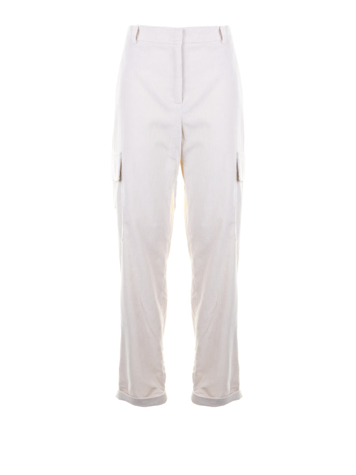 Eleventy Trousers Ivory
