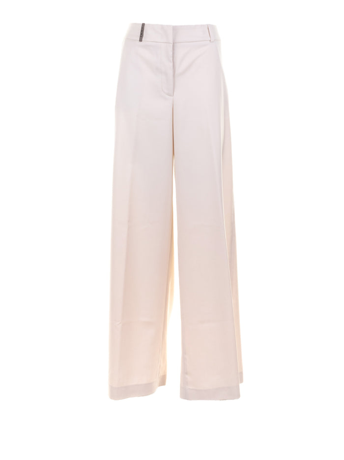 Peserico Trousers Beige Ambrato