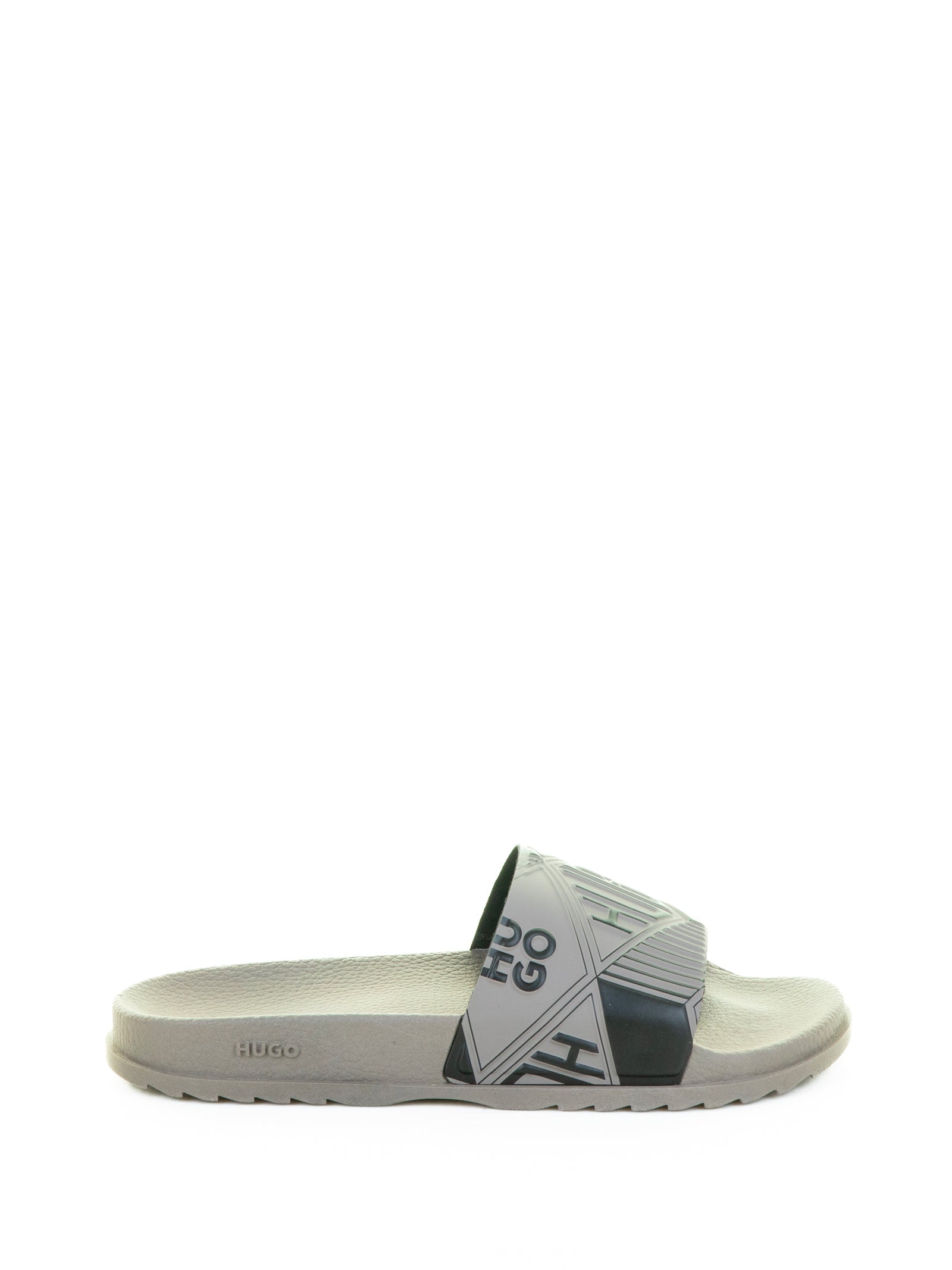 Hugo Boss Sandals Open Brown Rubber