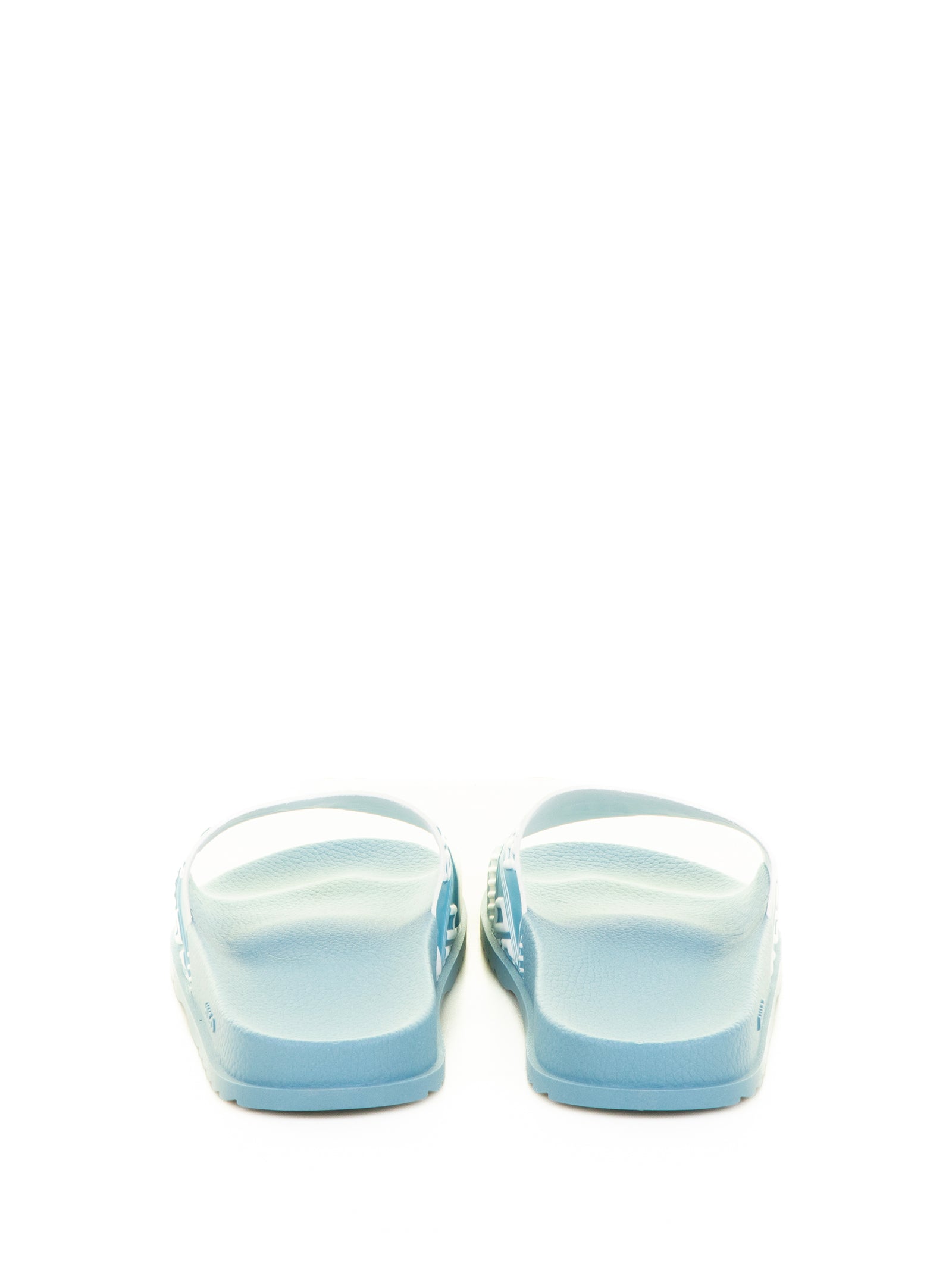 Hugo Boss Sandals Open Blue Rubber