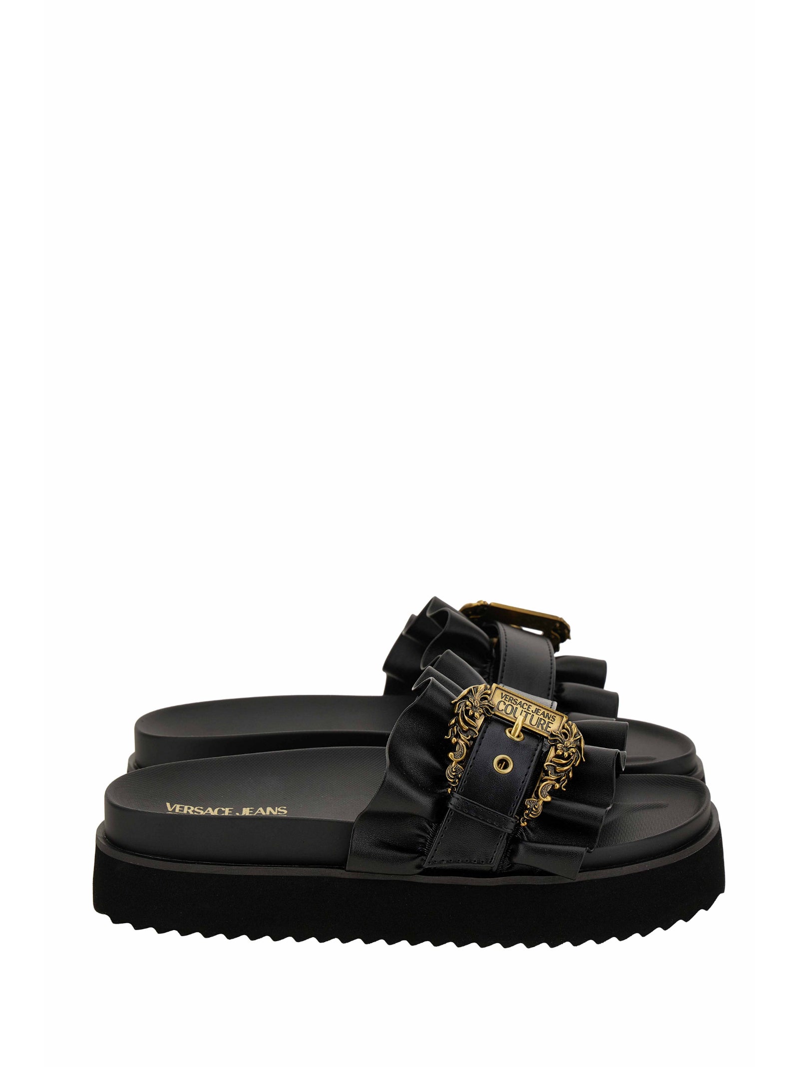 VERSACE JEANS COUTURE Sandals Black