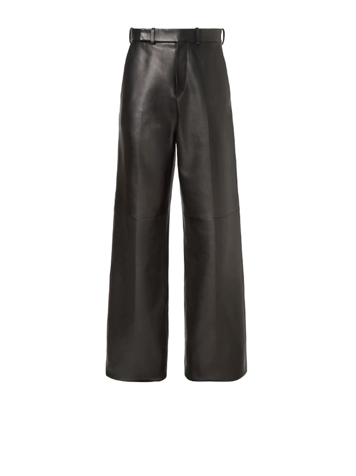 Fendi Trousers Black Lamb