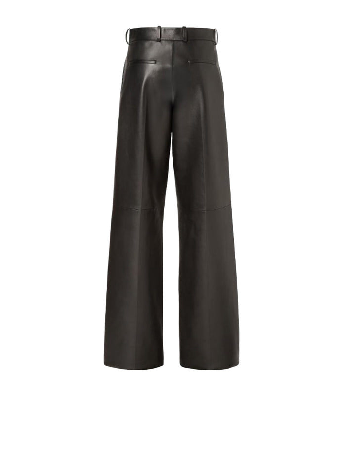 Fendi Trousers Black Lamb